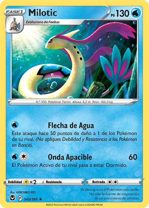 Milotic Tempestad Plateada Tcg Wikidex La Enciclopedia Pok Mon