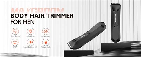 Body Hair Trimmer Men Maxgroom Electric Body Groomer Beard Trimmer Men