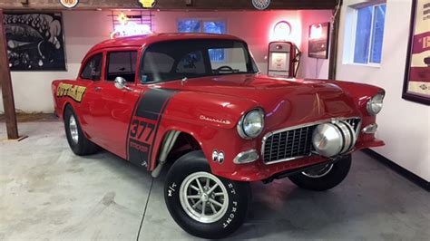 1955 Chevrolet Bel Air Gasser S140 Los Angeles 2017