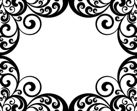 Swirl Border Clip Art - Cliparts.co