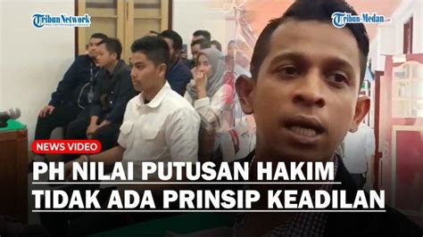 Anak Akbp Achiruddin Divonis Bulan Penjara Ph Menilai Putusan Hakim