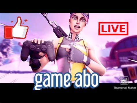 Live Game Abo Fortnite YouTube