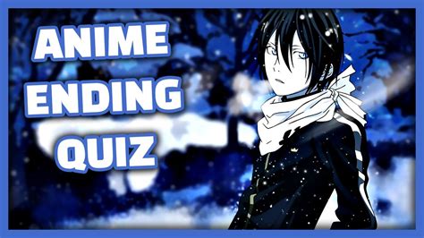 Anime Ending Quiz 30 Endings VERY EASY EASY YouTube