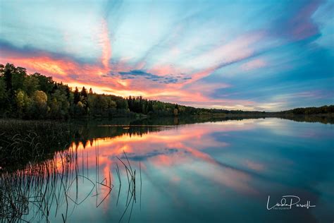 Sunset On Wizard Lake Linda Purnell Flickr