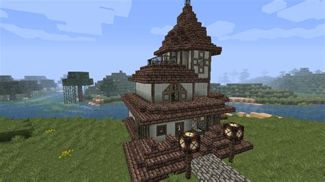 Minecraft Gothic House Tutorial