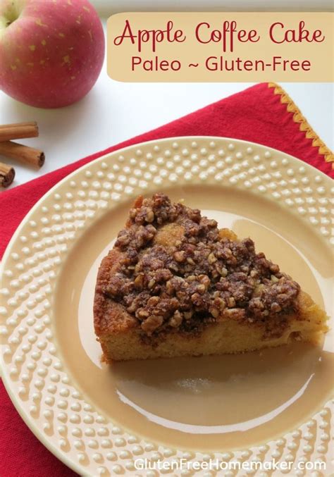 Paleo Apple Coffee Cake Recipe