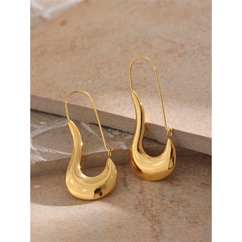 Boucles D Oreilles Fl Tes En Acier Inoxydables Boucles D Oreilles