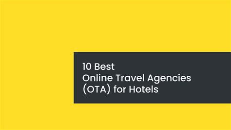 Best Online Travel Agencies Of Hotelminder