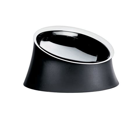 Black dog bowl Wowl - minimalist-store.com