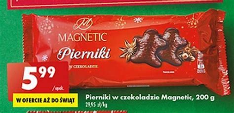 Promocja Pierniki W Czekoladzie Magnetic W Biedronka