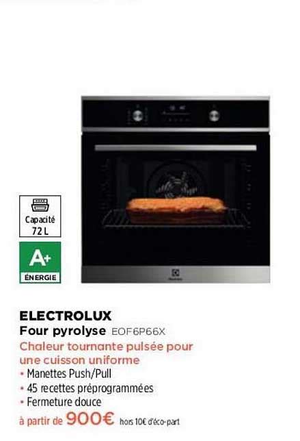 Promo Four Pyrolyse Electrolux Chez Pulsat ICatalogue Fr