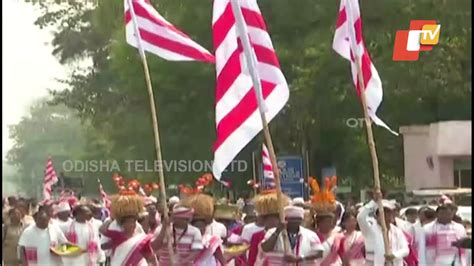 Tribal Community Celebrates Sarna Puja In Rourkela Youtube