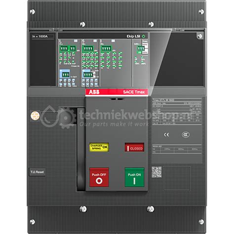 ABB Componenten Tmax XT XT7L M 1000 Ekip Dip LIG In 1000A 3 XT7L M