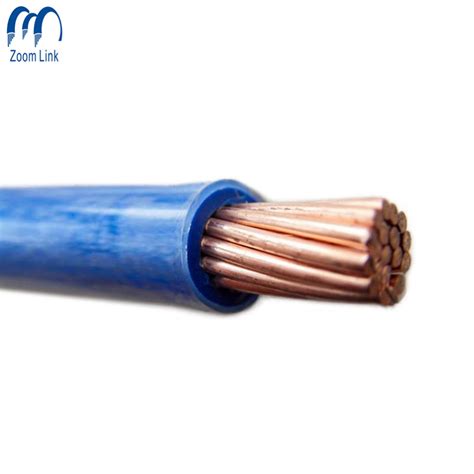 Factory Thwn Zr Bvr Copper Conductor Pvc Insulation Sheath Electric