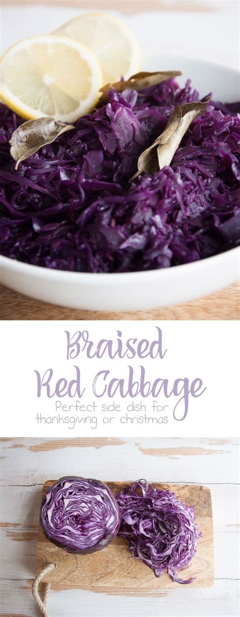 Braised Red Cabbage Recipe | Elephantastic Vegan