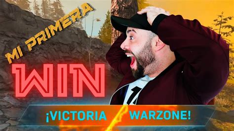 Cod Warzone Mi Primera Victoria Youtube