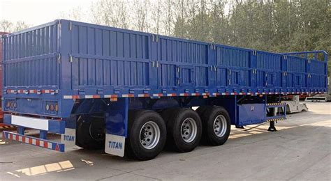 Tri Axle Dropside Trailer For Sale In Mali Titan Vehicle