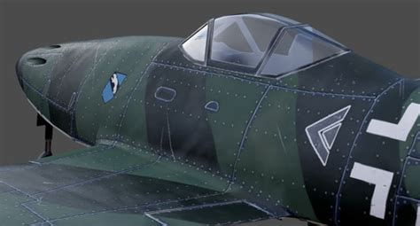 aircraft messerschmitt real-time max