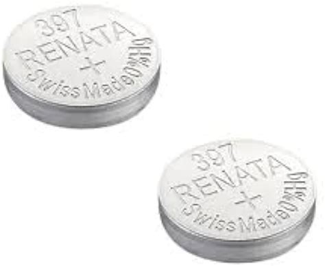 Amazon Renata 397 SR726SW Batteries 1 55V Silver Oxide 397 Watch