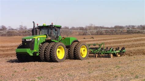 Big Tractor Power Back In The Field For 2017 John Deere 9620r Youtube