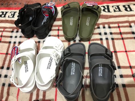 Red Apple Sandal Mirip Birkenstock Fesyen Wanita Sepatu Di Carousell