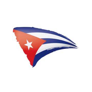 Cuba Flag Vector PNG Images Cuba Flag Symbol Brush Paint Cuba