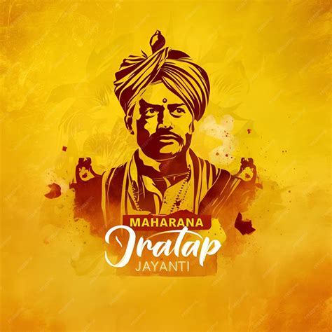 Premium Photo Maharana Pratap Jayanti Courage In Silhouette Honor Legacy