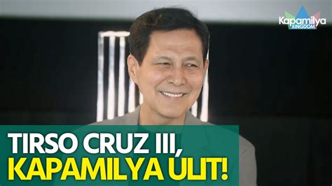 Tirso Cruz III Ikinuwento Kung Paano Siya Nagbalik Sa ABS CBN