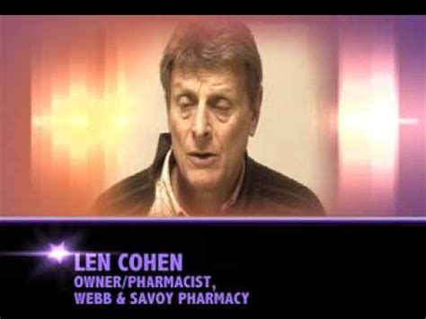 Key Partner In Pharmacies Len Cohen Webb Savoy Pharmacy Youtube