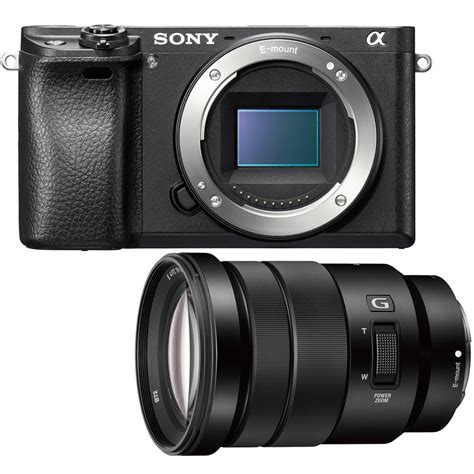 Best Buy Sony Alpha A6300 Mirrorless Camera With 18105mm Power Zoom Lens