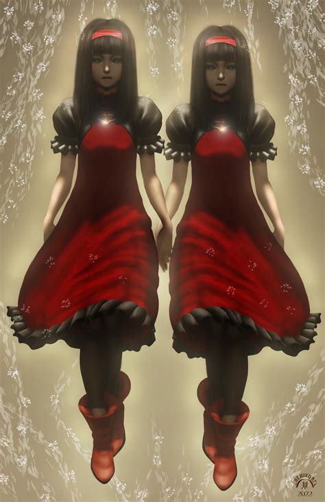 ArtStation - N2 (Red girls), Nier: Automata Fan Art & Fan Animation