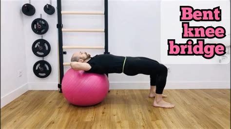 Ejercicios Para Gl Teos Y Piernas Con Fitball Shoulder Bridge Youtube