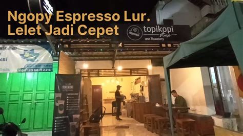 Kopi Tanpa Gula Untuk Bersiap Lembur Espresso Di Topi Kopi Sembari