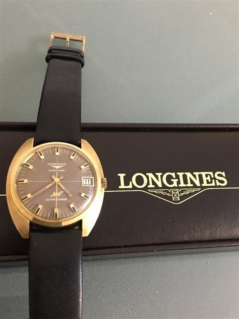 Longines 18k Gold Automatic Ultra Chron Men Catawiki