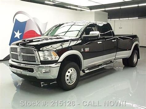 Find used 2012 DODGE RAM 3500 LARAMIE CREW 4X4 DIESEL NAV 47K MI TEXAS ...