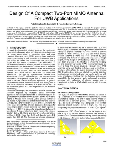 (PDF) Design Of A Compact Two-Port MIMO Antenna For UWB Applications