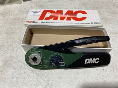 Dmc Daniels M22520 7 01 Mh860 Ratchet Hand Crimp Tool For Sale Online