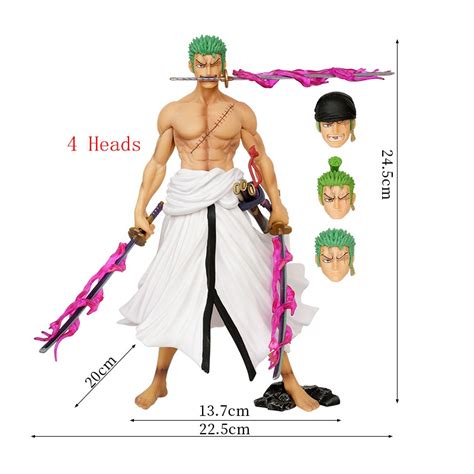 One Piece Gk Roronoa Zoro Roof Sauron Three Knifeflow Action Figure