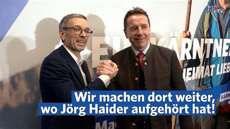 Kärnten zuerst Der große FPÖ Wahlauftakt in Klagenfurt mit Herbert