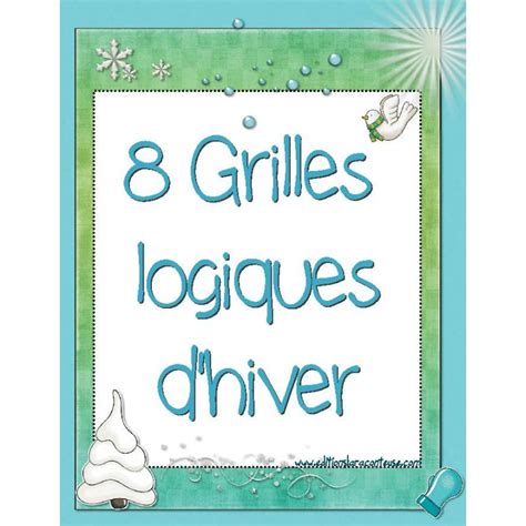 Grilles logiques thème hiver