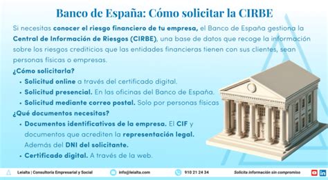 Banco De Espa A C Mo Solicitar La Cirbe Leialta