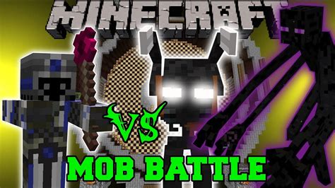 Dark Mage Vs Mutant Enderman And Morbid Harvester Minecraft Mob Battles Mods Youtube