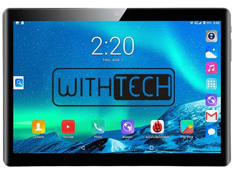 Tablet Withtech Cis Edison V Negro Gb Gb Ram