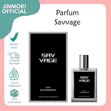 Jual JM BPOM Parfum Savvage 50ml Premium Parfum Savvage 50ml Best