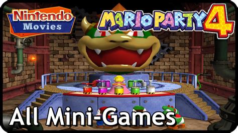 Mario Party All Mini Games Multiplayer Youtube