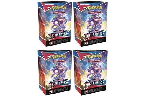 Pokémon Tcg Sword And Shield Battle Styles Build And Battle Box 4x Lot Us