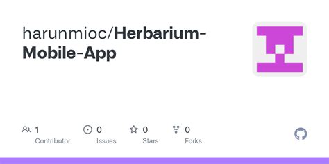 Github Harunmioc Herbarium Mobile App