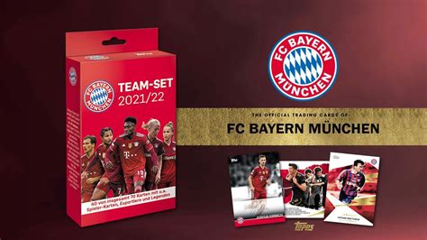 Topps Fc Bayern Team Set Camiseta Tarjeta Colores Rojo Blanco