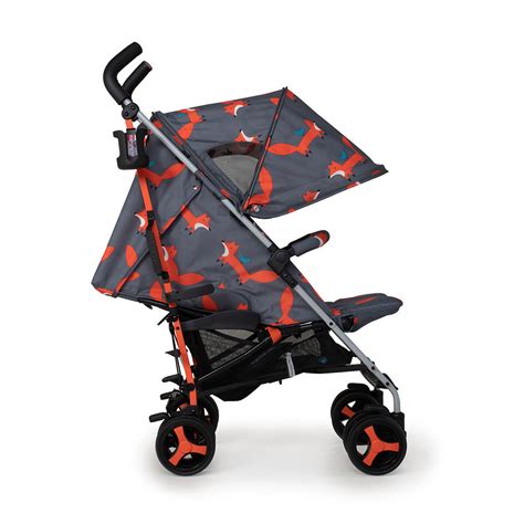 Supa 3 Stroller Charcoal Mister Fox Cosatto Store