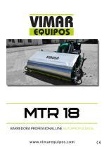 Barredora autopropulsada MTR18 VIMAR EQUIPOS de recolección